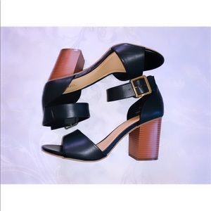 Black Merona Block Heels